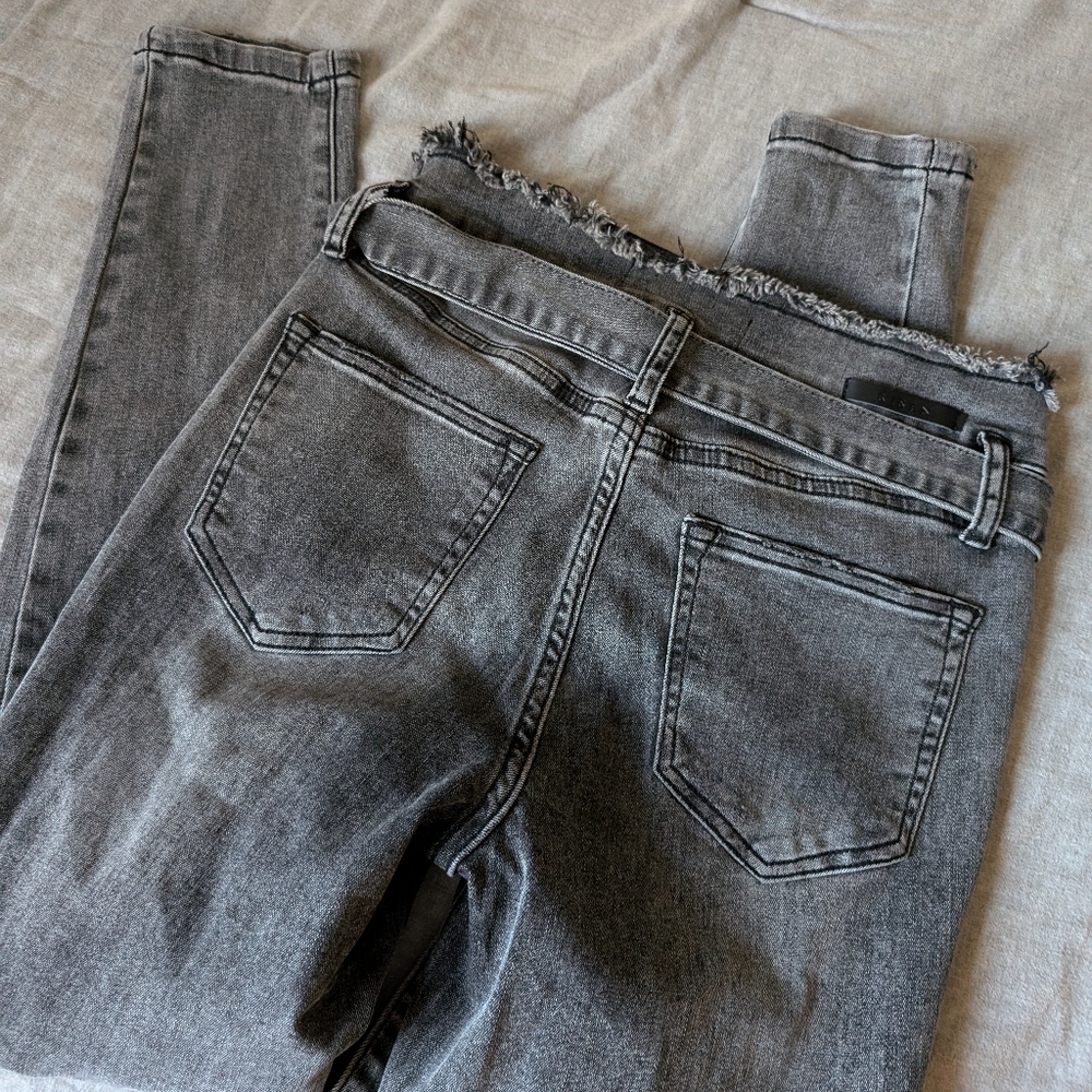 Risen Jeans Belted denim‎ sz  27 / 5 - Picture 4 of 7